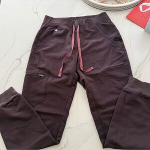 Figs Technical Collection Brown Pants